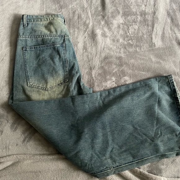 Vintage gradient wash straight leg jeans - Picture 7 of 7